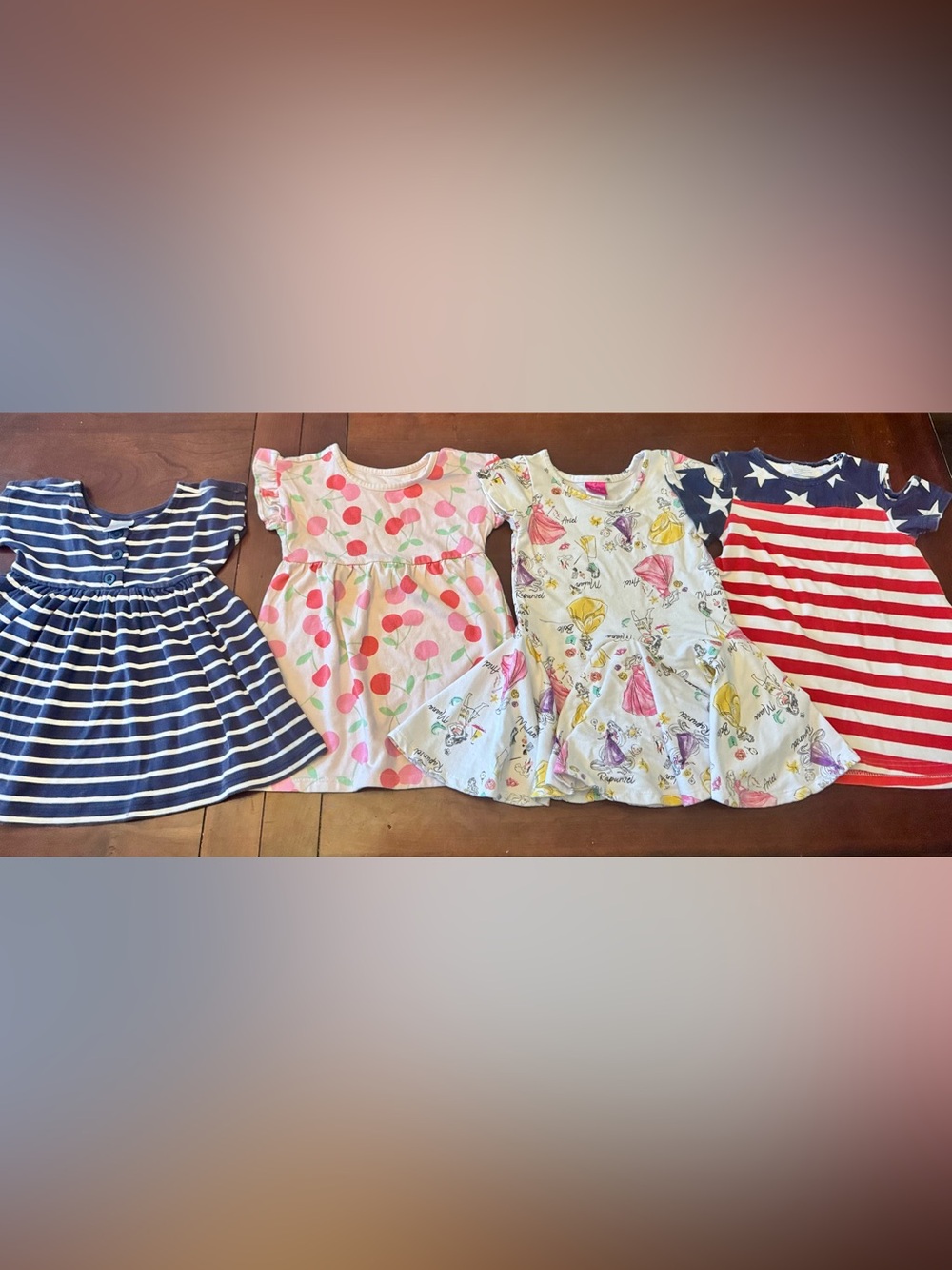 Girls everyday casual play dresses bundle